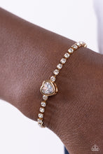 Load image into Gallery viewer, Paparazzi Mirrored Love-Gold- Bling Is Just A Thing