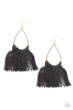 Load image into Gallery viewer, Paparazzi Tassel Treat Black - Bling Is Just A Thing
