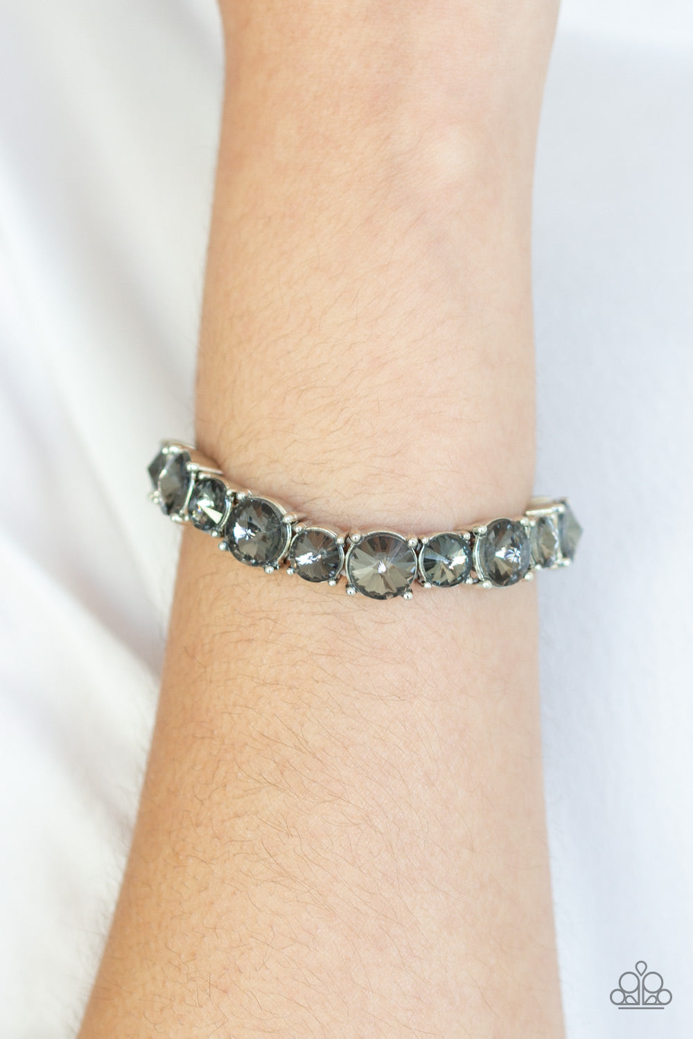 Paparazzi Born To Bedazzle Silver - Bling Is Just A Thing