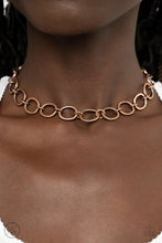 Load image into Gallery viewer, Paparazzi 90&#39;s Nostalgia - Copper-Choker - Bling Is Just A Thing
