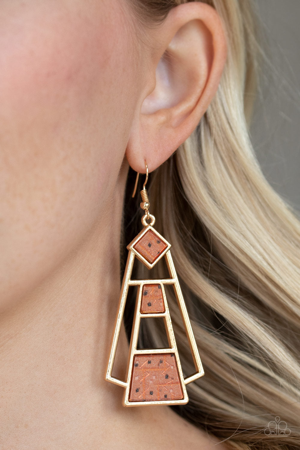 Paparazzi Retro Minimalist Brown - Bling Is Just A Thing