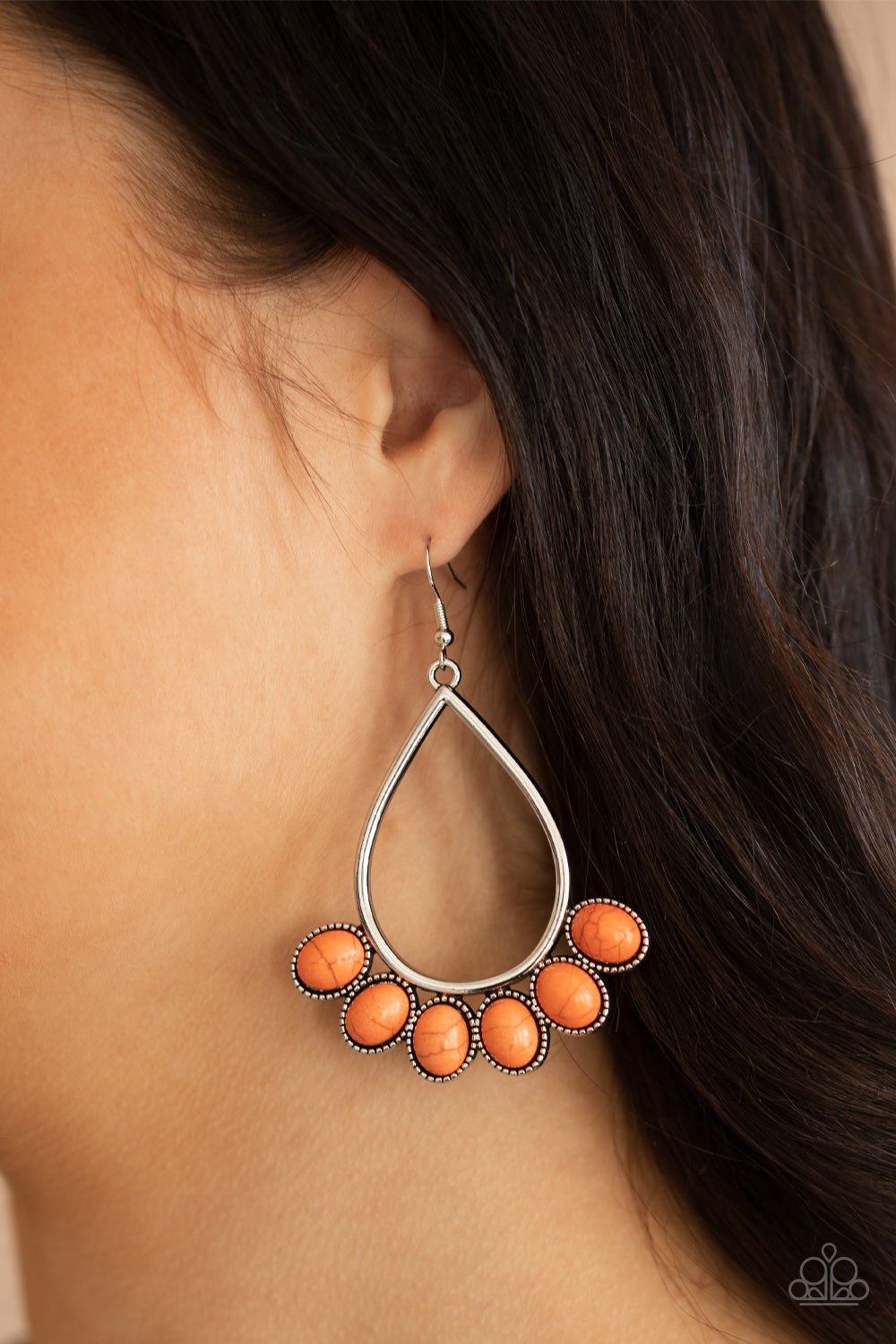 Paparazzi Stone Sky Orange - Bling Is Just A Thing