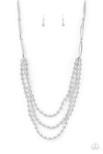 Load image into Gallery viewer, Paparazzi Beaded Beacon Silver - Bling Is Just A Thing
