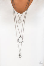 Load image into Gallery viewer, Paparazzi Make The World Sparkle Black Lanyard- Bling Is Just A Thing
