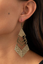 Load image into Gallery viewer, Paparazzi Work Hazard - Brass - Bling Is Just A Thing
