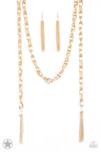 Load image into Gallery viewer, Paparazzi Scarfed For Attention- (Gold)- Bling is Just A Thing
