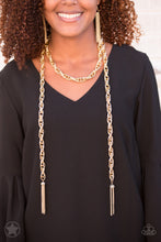 Load image into Gallery viewer, Paparazzi Scarfed For Attention- (Gold)- Bling is Just A Thing
